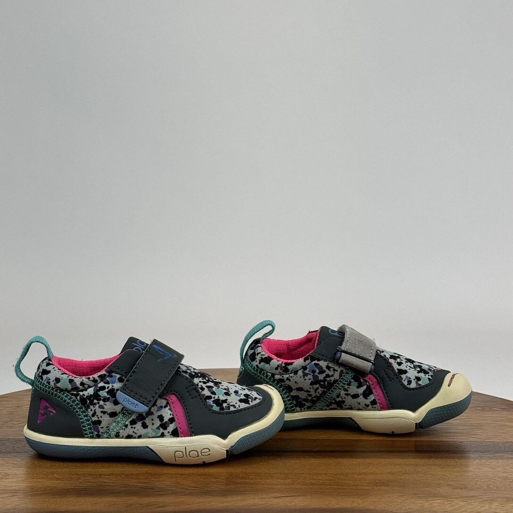 Little Kids Plae Ty Star Dust‎ Blue Athletic Casual Sneakers Shoes Size 6 C GUC